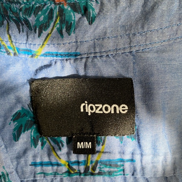 Ripzone Men’s M Short Sleeve Button Down - Picture 2 of 2